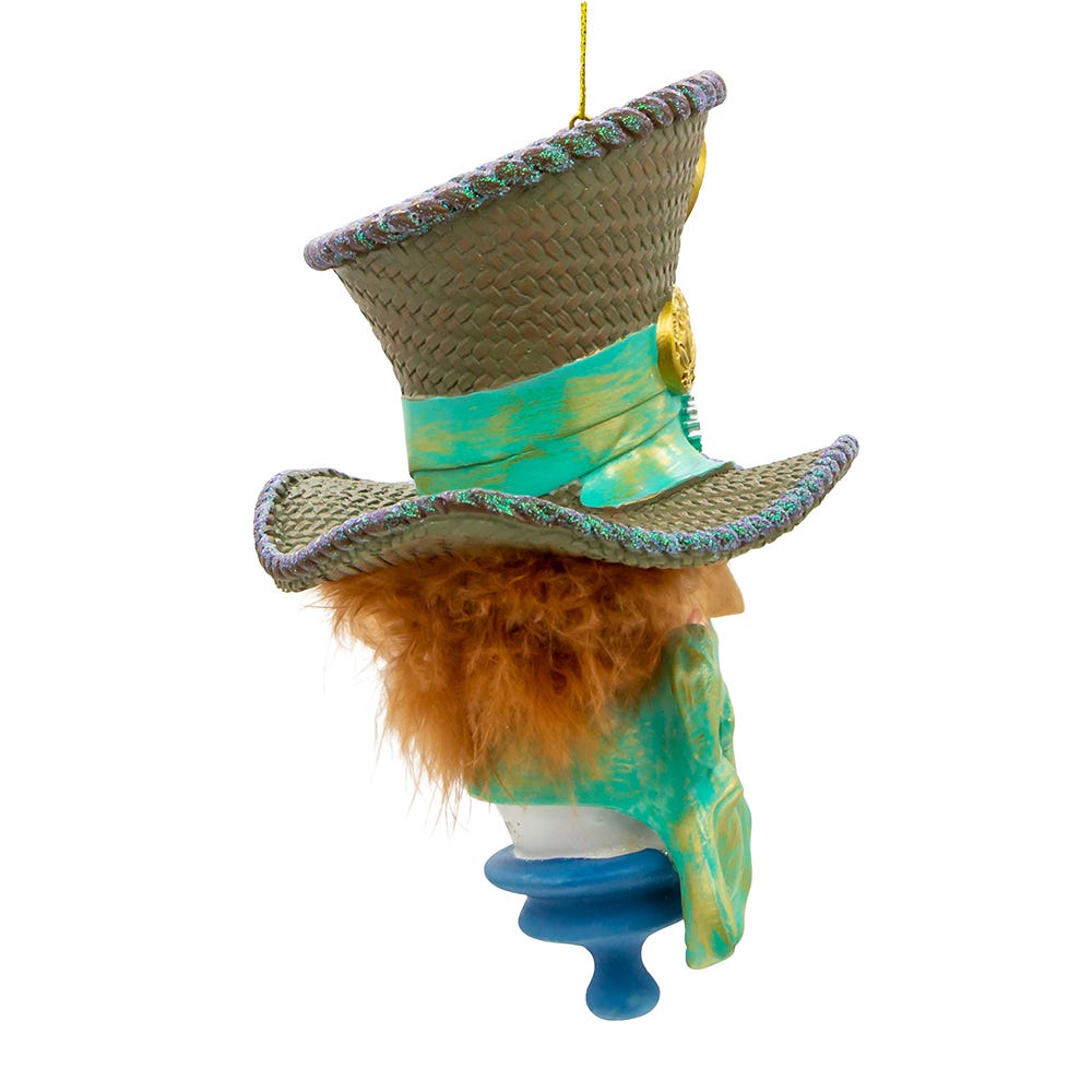 Kurt Adler 6-Inch Resin Hollywood Hats Hatter Ornament